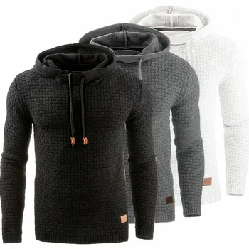 Man Jacquard Weave Sweater Winter Casual Hoodies Long Sleeve Warm Even Hat Sports Shirt Loose Coat Pullover Sweater pull Tops
Man Jacquard Weave Sweater Winter Casual Hoodies Long Sleeve Warm Even Hat Sports Shirt Loose Coat Pullover Sweater pull Tops
