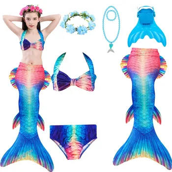 2020 Spring Summer Cute Mermaid Tail Costume Monofin Tail of The Mermaid Fin Girls Cosplay Costume for Halloween Birthday Dress 
2020 Spring Summer Cute Mermaid Tail Costume Monofin Tail of The Mermaid Fin Girls Cosplay Costume for Halloween Birthday Dress