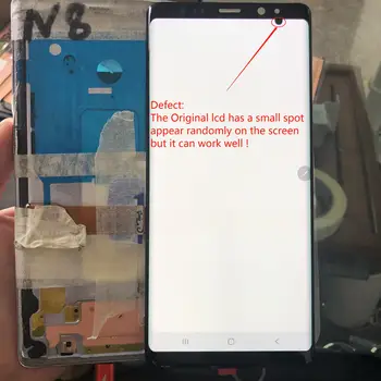 100% Original AMOLED 6.3'' LCD with a small spot LCD For SAMSUNG Galaxy Note8 N9500 SM-N950F LCD Touch Screen Digitizer Assembly
100% Original AMOLED 6.3'' LCD with a small spot LCD For SAMSUNG Galaxy Note8 N9500 SM-N950F LCD Touch Screen Digitizer Assembly
