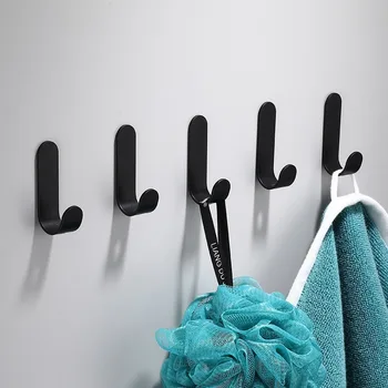 Black Hole-Free Clothes Hook Aluminum Material Kitchen Clothe Hooks Wall Hanging Bathroom Clotheshanger Hat-and-Coat Single Hook
Black Hole-Free Clothes Hook Aluminum Material Kitchen Clothe Hooks Wall Hanging Bathroom Clotheshanger Hat-and-Coat Single Hook