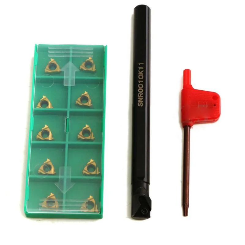 SNR0010K11 Lathe Threading Boring Turning Tool Holder With 10pcs 11IR A60 Insert high quality Semi-Finishing ferramenta
SNR0010K11 Lathe Threading Boring Turning Tool Holder With 10pcs 11IR A60 Insert high quality Semi-Finishing ferramenta