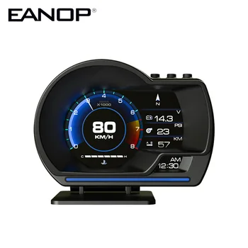 EANOP L200 Car HUD OBD2 GPS Smart head up display Speed monitoring 9 interface Digital Gauge Meter Turbo Brake Test OBD Scanner
EANOP L200 Car HUD OBD2 GPS Smart head up display Speed monitoring 9 interface Digital Gauge Meter Turbo Brake Test OBD Scanner
