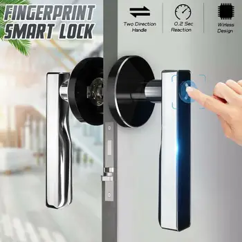 Stainless Steel Fingerprint Lock Smart Biometric Lock, Security Intelligent Smart Lock With Password Unlock,Door Lock Hotels
Stainless Steel Fingerprint Lock Smart Biometric Lock, Security Intelligent Smart Lock With Password Unlock,Door Lock Hotels
