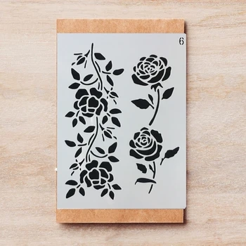 A4 29*21cm Two Rose Flower DIY Layering Stencils Painting Scrapbook Coloring Embossing Album Decorative Template
A4 29*21cm Two Rose Flower DIY Layering Stencils Painting Scrapbook Coloring Embossing Album Decorative Template