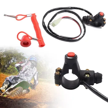 Motor Kill Stop Switch Coach Switch Durable Stop Switch Handlebar Boat 2-Wires 12V Professional
Motor Kill Stop Switch Coach Switch Durable Stop Switch Handlebar Boat 2-Wires 12V Professional