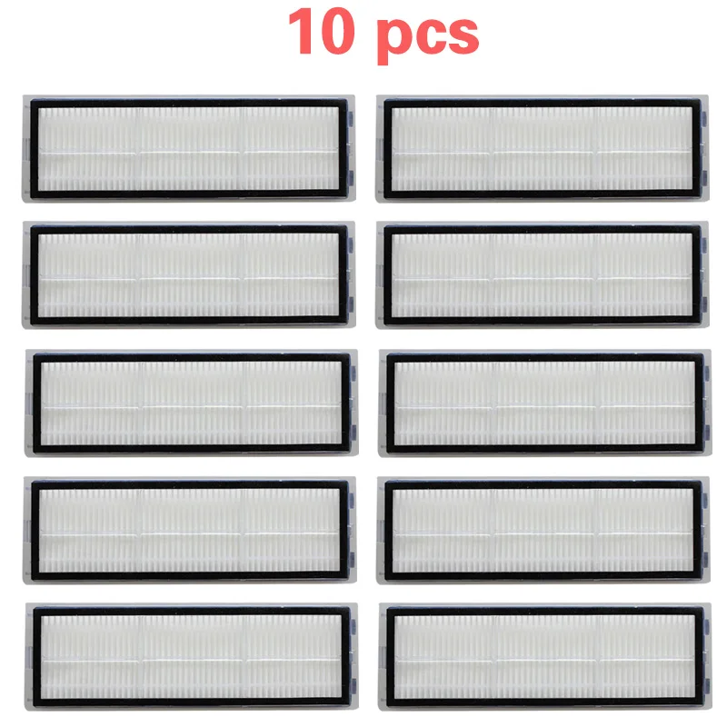Новый робот подметальщик HEPA 6/8/10 шт. Сменные аксессуары для пылесоса Xiaomi Mijia 1C