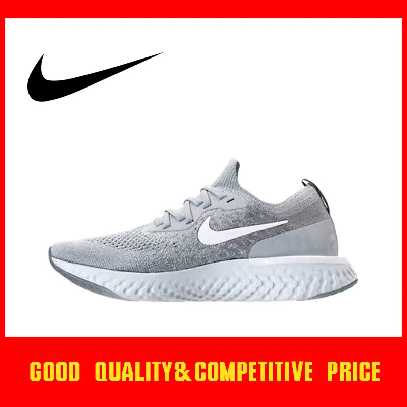 

Original Authentic Nike Epic React Flyknit Women's Running Shoes Sneakers Breathable Sports Outdoor Cut 2019 New Good AQ0070-600