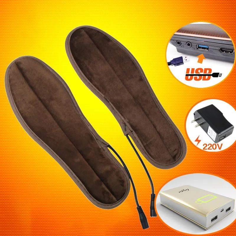 USB Heating Insoles Winter Keep Warm Insole Feet Heater Unisex Washable Warm Thermal Insole Outdoor Camping Hiking Accessories
USB Heating Insoles Winter Keep Warm Insole Feet Heater Unisex Washable Warm Thermal Insole Outdoor Camping Hiking Accessories