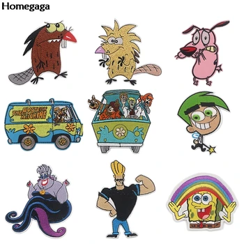 Homegaga Cartoon Fabric Patch Stickers Iron On Embroidered Patches Badge Fashion Patch Stripe For Clothing Diy Appliques D2726
Homegaga Cartoon Fabric Patch Stickers Iron On Embroidered Patches Badge Fashion Patch Stripe For Clothing Diy Appliques D2726