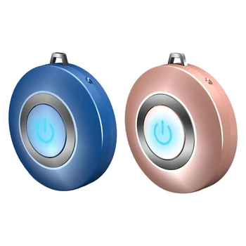 2 Pcs USB Portable Wearable Air Purifier, Personal Air Necklace Negative Ion Air Freshener No Radiation Low Noise 
2 Pcs USB Portable Wearable Air Purifier, Personal Air Necklace Negative Ion Air Freshener No Radiation Low Noise