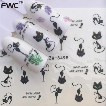 ZKO Nail Art Water Transfer Black Flowers Stickers For Nail Lace Tips Nail Art Decorations Foil Set 
ZKO Nail Art Water Transfer Black Flowers Stickers For Nail Lace Tips Nail Art Decorations Foil Set