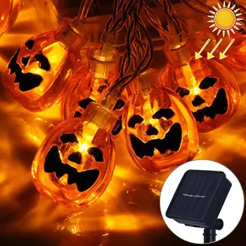 5m 20LED halloween Decor Stringed Light Solar Powered Halloween Pumpkin Fairy Light Stringed Holiday Lamp Decor Waterproof Light
5m 20LED halloween Decor Stringed Light Solar Powered Halloween Pumpkin Fairy Light Stringed Holiday Lamp Decor Waterproof Light