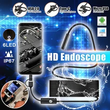 3.9/5.5/7/8mm Plumbing Sewage Endoscope Camera Type c 1080p Video Borescope Security Inspection Device for Android Smartphone Pc
3.9/5.5/7/8mm Plumbing Sewage Endoscope Camera Type c 1080p Video Borescope Security Inspection Device for Android Smartphone Pc