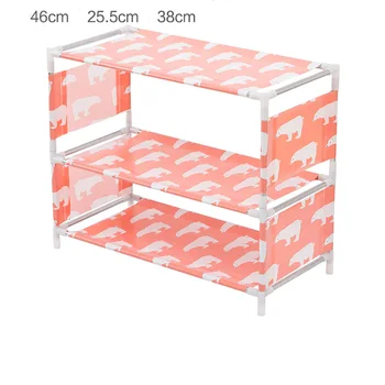 Multi-Storey Shoe Rack Organizer Cartoon Pattern Household Cloth Storage Rack Simple Female DormitoryProvincial Space Rack
Multi-Storey Shoe Rack Organizer Cartoon Pattern Household Cloth Storage Rack Simple Female DormitoryProvincial Space Rack