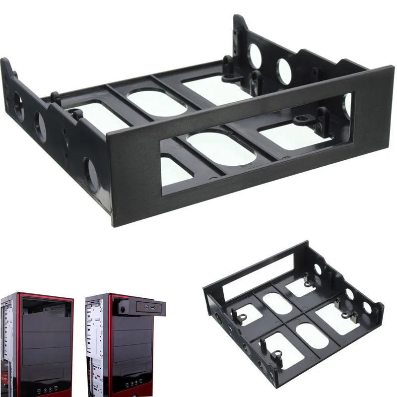 3.5 Inch to 5.25 Inch Bracket Optical Drive Position to Soft Drive Position Bracket Computer Shell Adapter Mounting Bracket TU
3.5 Inch to 5.25 Inch Bracket Optical Drive Position to Soft Drive Position Bracket Computer Shell Adapter Mounting Bracket TU