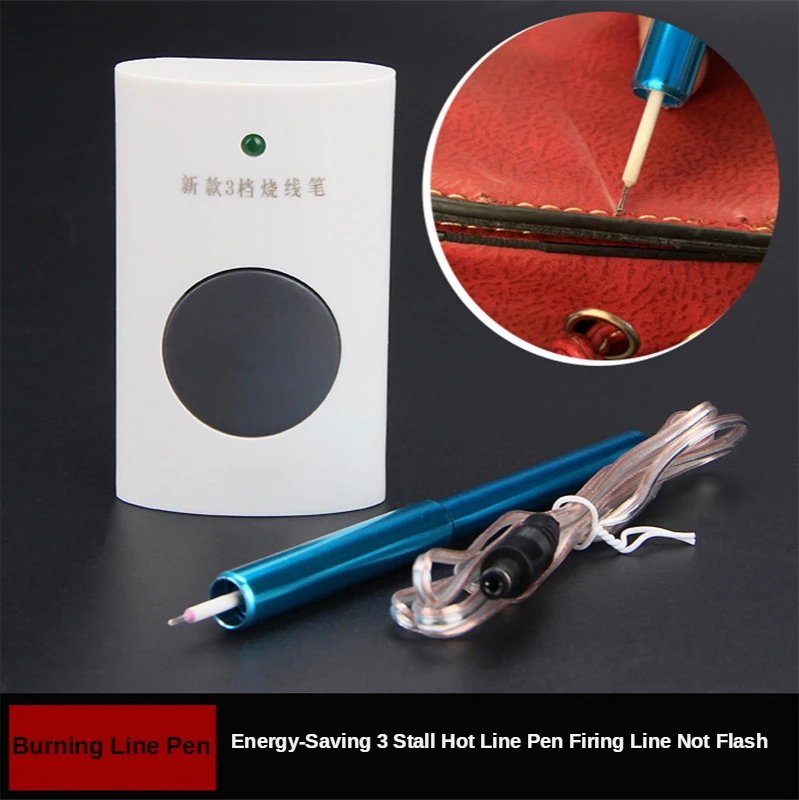 

Линейная ручка для бумажника, 3-скоростной термостат, кошелек с горячей резьбой, ручка с электроподогревом, ручка ручной работы, инструмент для резьбы по коже