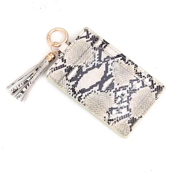 Personalized Monogrammed Custom Name Office Key ID Card Holder Leopard Tassel Initial Snakeskin Wallet Credit Card Bus Card Bag
Personalized Monogrammed Custom Name Office Key ID Card Holder Leopard Tassel Initial Snakeskin Wallet Credit Card Bus Card Bag