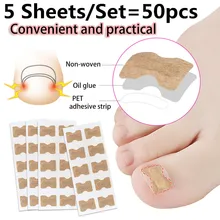 5 Sheets/Set=50pcs Embedded Toe Nail Corrector Sticker Toenail Care Pedicure Tools Thumb Curl Correction Sticker Foot Care Tool
5 Sheets/Set=50pcs Embedded Toe Nail Corrector Sticker Toenail Care Pedicure Tools Thumb Curl Correction Sticker Foot Care Tool