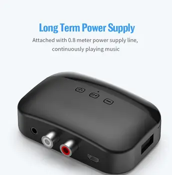 B20 Bluetooth Adapter Bluetooth 5.0 Receiver 3.5mm Stereo AUX Jack USB Smart Audio Receiver Wireless Adapter for Car Speaker
B20 Bluetooth Adapter Bluetooth 5.0 Receiver 3.5mm Stereo AUX Jack USB Smart Audio Receiver Wireless Adapter for Car Speaker