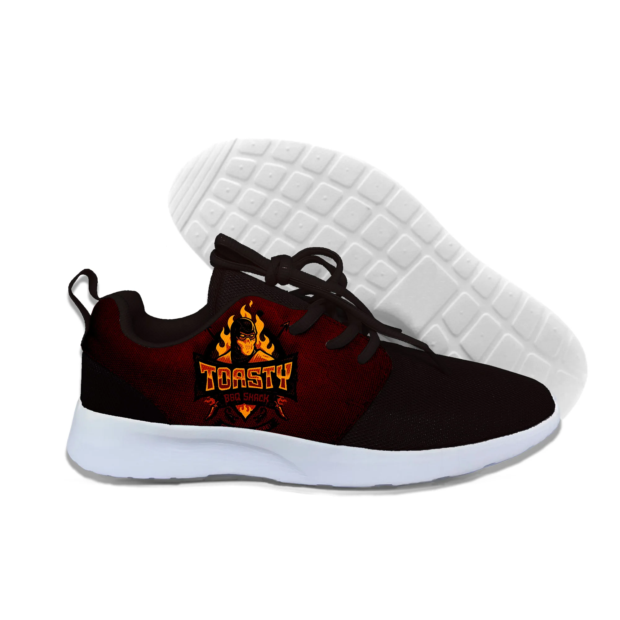 2019 Горячая Мода Toasty BBQ Shack 3D повседневная обувь для мужчин/женщин высокого