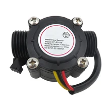 Taidacent G1/2 Flow Sensor Water Heater Liquid Flow Rate Sensor Hall Effect DN15 Turbine Water Flow Meter Anti-rust S201B
Taidacent G1/2 Flow Sensor Water Heater Liquid Flow Rate Sensor Hall Effect DN15 Turbine Water Flow Meter Anti-rust S201B