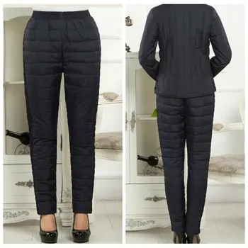 Winter Women's Puffa Puffer Trousers Pants Duck Down Padded Quilted Outdoor 
Winter Women's Puffa Puffer Trousers Pants Duck Down Padded Quilted Outdoor