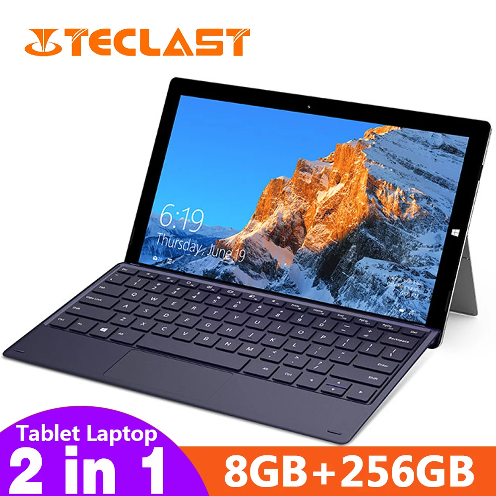 Tablets Teclast X4 2 in 1 Tablet PC Laptop 11.6' IPS Windows 10 Celeron N4100 Quad Core 8GB RAM 256GB SSD 5MP HDMI Type-C Keyboa
Tablets Teclast X4 2 in 1 Tablet PC Laptop 11.6' IPS Windows 10 Celeron N4100 Quad Core 8GB RAM 256GB SSD 5MP HDMI Type-C Keyboa