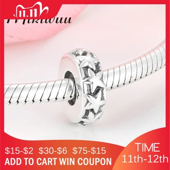 100% 925 Sterling Silver Starry Story fine Stopper spacer bead Fit Charm Original Mikiwuu Bracelet Beads For Jewelry Making
100% 925 Sterling Silver Starry Story fine Stopper spacer bead Fit Charm Original Mikiwuu Bracelet Beads For Jewelry Making