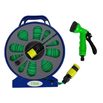 50FT Garden Outdoor Hose Pipe & Reel with Spray Nozzle Plants Watering
50FT Garden Outdoor Hose Pipe & Reel with Spray Nozzle Plants Watering