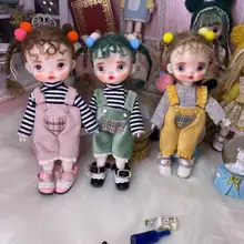 16cm Wig BJD Doll Movable Joints Cute Face DIY Bjd Dolls with Big Eyes Bjd Toys Gifts for Girl Handmand Toy
16cm Wig BJD Doll Movable Joints Cute Face DIY Bjd Dolls with Big Eyes Bjd Toys Gifts for Girl Handmand Toy