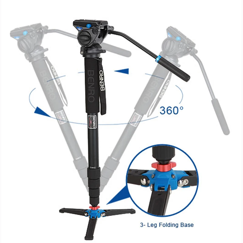 Sport & Bird Watching Series Monopod Kit / Tripod Suit For Video & DSLR Camera / Recorder Support Frame Wholesale Benro A49TDS4
Sport & Bird Watching Series Monopod Kit / Tripod Suit For Video & DSLR Camera / Recorder Support Frame Wholesale Benro A49TDS4