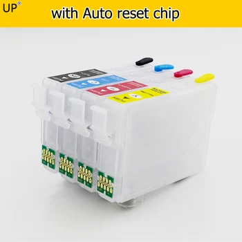 2 sets T03A1 603XL 603 Refillable Ink Cartridges with auto reset Chip for Epson XP-2100 XP-2105 XP-3100 XP-3105 WF-2850 Printer
2 sets T03A1 603XL 603 Refillable Ink Cartridges with auto reset Chip for Epson XP-2100 XP-2105 XP-3100 XP-3105 WF-2850 Printer