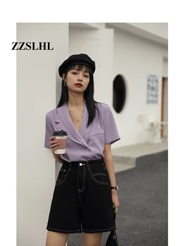 2020 summer Denim jeans shorts women vintage casual high waist loose black/white flare pants trousers female 
2020 summer Denim jeans shorts women vintage casual high waist loose black/white flare pants trousers female