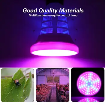 Mosquito Light Mosquito Bulb Electric Fly Zapper Creative Delicate Fashion E27/E26 2in1 White Pest Bug UV Lamp Moths Killer
Mosquito Light Mosquito Bulb Electric Fly Zapper Creative Delicate Fashion E27/E26 2in1 White Pest Bug UV Lamp Moths Killer