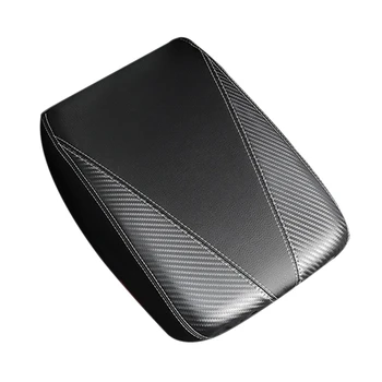 Car Carbon Fiber Leather Center Console Armrest Box Cover Trim for Jeep Wrangler 2018-2020 
Car Carbon Fiber Leather Center Console Armrest Box Cover Trim for Jeep Wrangler 2018-2020