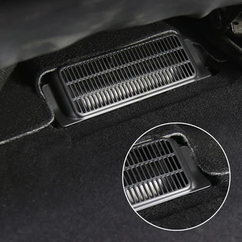A Pair Car Air Outlet Cover Under Seat Anti-blocking Dustproof Back Air Vent Cover For Tesla Model 3 Accessories
A Pair Car Air Outlet Cover Under Seat Anti-blocking Dustproof Back Air Vent Cover For Tesla Model 3 Accessories
