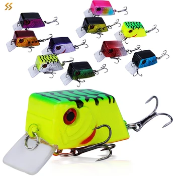 Sougayilang 10Pcs Top Quality Life-like Fishing Lures Hard Crank Bait Treble Hook Swim Bait Artificial Bait Fishing Bait Pesca
Sougayilang 10Pcs Top Quality Life-like Fishing Lures Hard Crank Bait Treble Hook Swim Bait Artificial Bait Fishing Bait Pesca