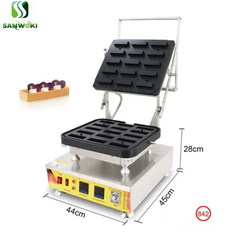 Electric rectangle shape waffle making machine egg tart mold machine tartlet skin forming machine egg tart waffle maker machine
Electric rectangle shape waffle making machine egg tart mold machine tartlet skin forming machine egg tart waffle maker machine