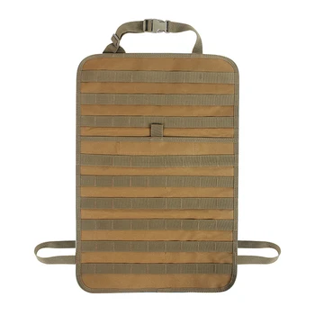 Car Seat Back Organizer Tactical MOLLE Panel Vehicle Seat Cover Protector 37*55cm Khaki/Green/Black Car Storage Box Bag
Car Seat Back Organizer Tactical MOLLE Panel Vehicle Seat Cover Protector 37*55cm Khaki/Green/Black Car Storage Box Bag