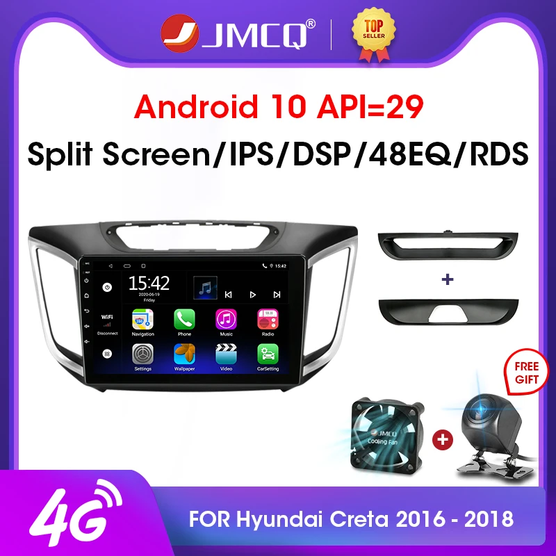 JMCQ Android 10.0 2G+32G DSP CarPlay Car Radio Multimidia Video Player Navigation GPS For Hyundai Creta ix25 2015-2019 2 din dvd
JMCQ Android 10.0 2G+32G DSP CarPlay Car Radio Multimidia Video Player Navigation GPS For Hyundai Creta ix25 2015-2019 2 din dvd