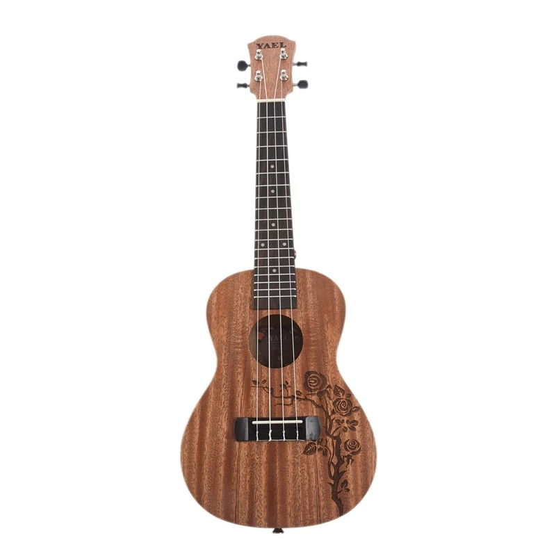 YAEL 23 Inch 4 Strings Mahogany Ukulele 23 Inch Hawaiian Acoustic Guitar Music Instrument Rosevine
YAEL 23 Inch 4 Strings Mahogany Ukulele 23 Inch Hawaiian Acoustic Guitar Music Instrument Rosevine