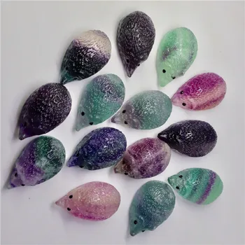 1pcs Natural Carved Hedgehog Fluorite Hedgehog Quartz Polish Crystal Stone Fashion Healing Crystals Collection Home Decorations
1pcs Natural Carved Hedgehog Fluorite Hedgehog Quartz Polish Crystal Stone Fashion Healing Crystals Collection Home Decorations