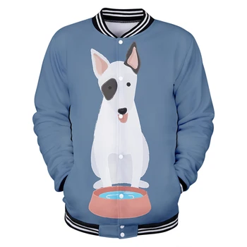 2019 Terrier 3D print Basic Fashion Street Baseball Jacket Casual Popular comfortable Hipster cool Classic Baseball Jacket
2019 Terrier 3D print Basic Fashion Street Baseball Jacket Casual Popular comfortable Hipster cool Classic Baseball Jacket