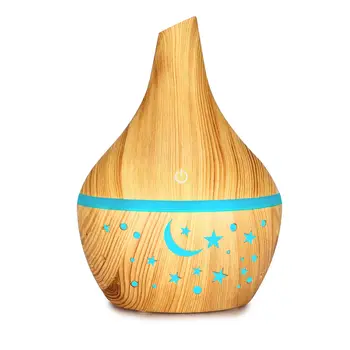 Electric Humidifier Essential Aroma Oil Diffuser Ultrasonic Wood Grain Air Humidifier USB Mini Mist Maker LED Moon Light
Electric Humidifier Essential Aroma Oil Diffuser Ultrasonic Wood Grain Air Humidifier USB Mini Mist Maker LED Moon Light
