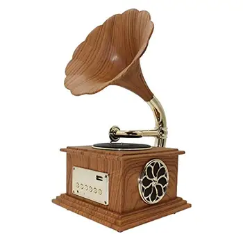 Phonograph gramophone Bluetooth 4.2 Record Player Music Stereo Speaker Mini Metal Retro Style Audio Line Home Office Club Bar
Phonograph gramophone Bluetooth 4.2 Record Player Music Stereo Speaker Mini Metal Retro Style Audio Line Home Office Club Bar