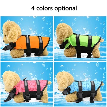 Dog Life Jacket Vests Pet Dog Float Puppy Rescue Swimming Wear Safety Clothes Vest Life Vest Suit Swimsuit Reflective Strip #1
Dog Life Jacket Vests Pet Dog Float Puppy Rescue Swimming Wear Safety Clothes Vest Life Vest Suit Swimsuit Reflective Strip #1