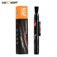 K&F Concept Lens Cleaning Pen with Retractable Soft Brush for DSLR Cameras and Sensitive Electronics Optics Cleaning Tool K&F Concept Lens Cleaning Pen with Retractable Soft Brush for DSLR Cameras and Sensitive Electronics Optics Cleaning Tool