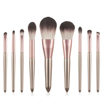 9PCS Makeup Brushes Professional Make up Brush Set Powder Foundation Eyeshadow Concealer Lip Cosmetic Tools pinceaux maquillage
9PCS Makeup Brushes Professional Make up Brush Set Powder Foundation Eyeshadow Concealer Lip Cosmetic Tools pinceaux maquillage
