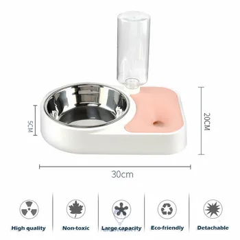 2 In 1 Automatic Pet Feeder with Water Dispenser Dual Use Detachable Easy Clean Non Spill Dog Bowls Universal Pet Feeder
2 In 1 Automatic Pet Feeder with Water Dispenser Dual Use Detachable Easy Clean Non Spill Dog Bowls Universal Pet Feeder