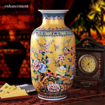 LUXURY JINGDEZHEN ANTIQUE PORCELAIN ENAMEL FLOOR VASE BIG VASE CHINESE CLASSICAL DECORATION LARGE ANCIENT PALACE VASES
LUXURY JINGDEZHEN ANTIQUE PORCELAIN ENAMEL FLOOR VASE BIG VASE CHINESE CLASSICAL DECORATION LARGE ANCIENT PALACE VASES